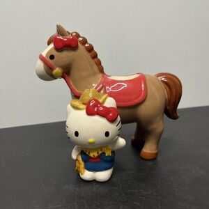 Hello Kitty X Blue Sky Western Cowgirl & Horse Ceramic Tea Light‎ Holder NEW